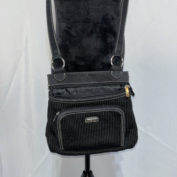 The Sak Black Woven Knit Crossbody - Picture 2 of 9